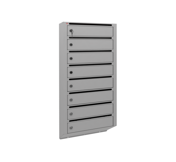 8-и секционный почтовый ящик «Гарант Люкс» 